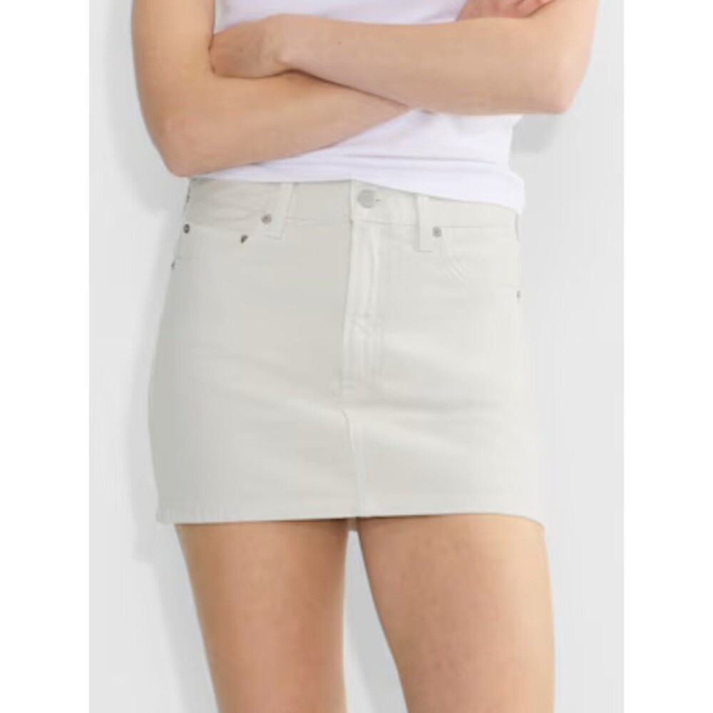 Aritzia Denim Forum 90's Ricci Mini Skirt 26 - Picture 6 of 6